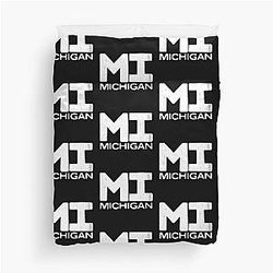 Michigan State Vintage Duvet Cover