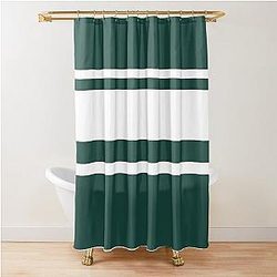 Michigan Football Fans Shower Curtain