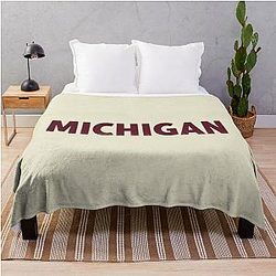Michigan Throw Blanket