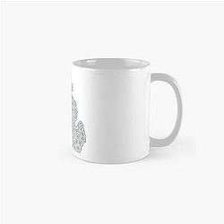 Michigan Blue Flowers Mug