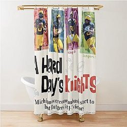 The Michigan Daily Sports Monday Shower Curtain