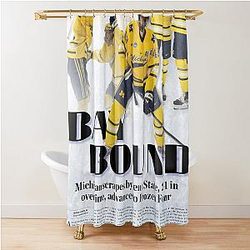 The Michigan Daily Sports Cover of the Frozen Four Shower Curtain