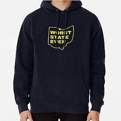 Worst State Michigan Fan Hoodie