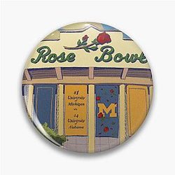 The Michigan Daily Rose Bowl Game Pin