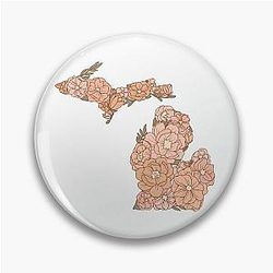 Michigan State's Flowers Pin