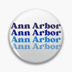 Ann Arbor, Michigan Pin