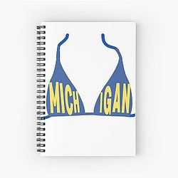 University of Michigan Spiral Notebook