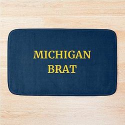 Michigan Brat Bath Mat