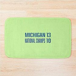 Michigan National Champions 2023 Bath Mat
