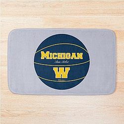 Ann Arbor Michigan Bath Mat