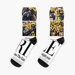 The Michigan Daily Front Cover 112923 Michigan vs OSU Socks