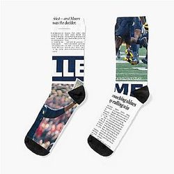 The Michigan Daily Sports Monday (Michigan vs OSU) Socks