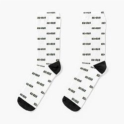 Michigan Ann Arbor Lightning Bolt Socks