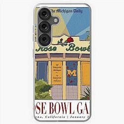 The Michigan Daily Rose Bowl Game Artwork Samsung Galaxy Soft Case