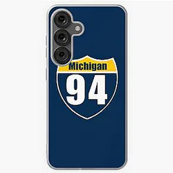 Michigan Interstate Sign 94 Soft Case for Samsung Galaxy