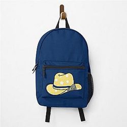 Cowboy Hat Michigan Stars Backpack