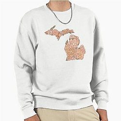Michigan State's Flower Pullover Sweatshirt