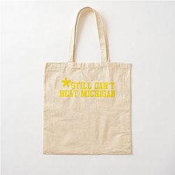Still Can't Beat Michigan Cotton Tote Bag
