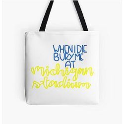 Michigan Stadium Tote Bag