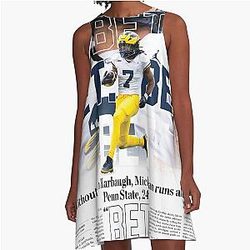 The Michigan Daily Front Cover A-Line Dress