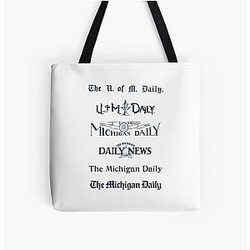 The Michigan Daily's 134th Anniversary Tote Bag