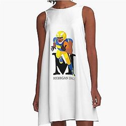 Michigan A-Line Dress