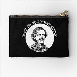 George Armstrong Custer Michigan Come on You Wolverines Pouch