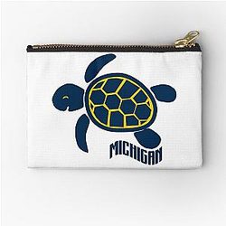 University of Michigan Zipper Pouch