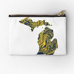 Michigan Zipper Pouch