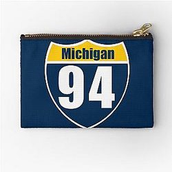 Michigan Interstate Sign 94 Pouch