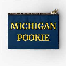 Michigan Zipper Pouch