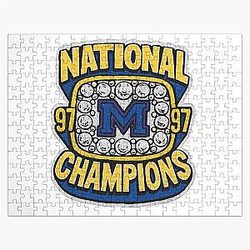 1997 Michigan Wolverines National Champions Jigsaw Puzzle