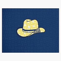 Cowboy Hat Michigan Stars Puzzle