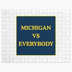 Michigan vs Everybody Jigsaw Puzzle