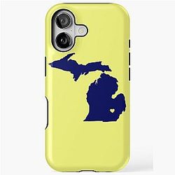 Ann Arbor Michigan iPhone Tough Case