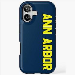 Ann Arbor Michigan iPhone Case