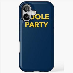 Poole Party Michigan Basketball Jersey T-shirt iPhone Tough Case