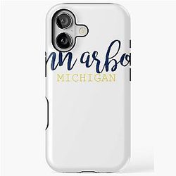 University of Michigan Ann Arbor MI iPhone Case