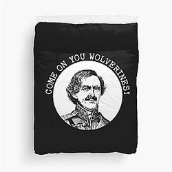 George Armstrong Custer Michigan Come Wolverines Duvet Cover