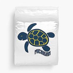 University of Michigan Duvet Cover
