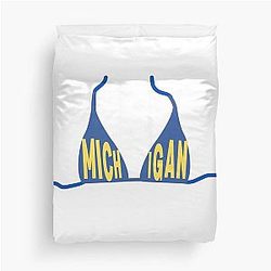 University of Michigan Duvet Cover