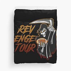 Michigan Grim Reaper Revenge Duvet Cover