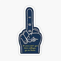 University of Michigan Sticker