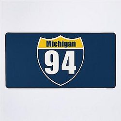 Michigan Interstate Sign 94 Desk Mat