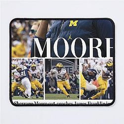 Michigan Daily Sports Monday (The Art of Moore) Mouse Pad