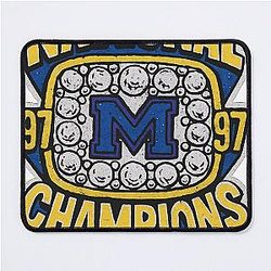 1997 Michigan Wolverines National Champions Ring Mouse Pad