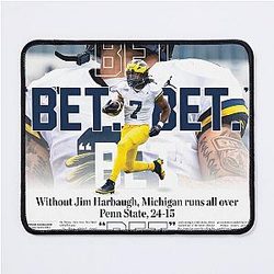 The Michigan Daily Front Cover Michigan vs Penn State Mouse Pad