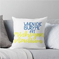 Michigan Throw Pillow