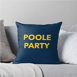 Poole Party Michigan Basketball Jersey T-shirt Pillow