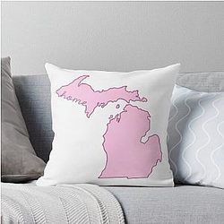 Michigan Home State Pink Throw Pillow 

becomes:

Michigan State Pink Throw Pillow